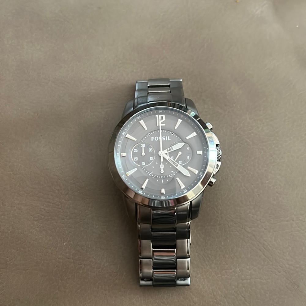 Men’s Fossil Watch Silver